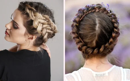 flechtfrisuren haarkranz im vergleich varianten im überblick