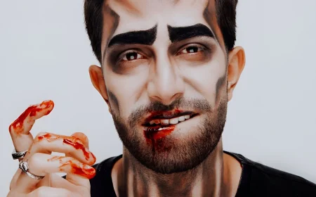 Halloween Make Up für Männer mit Bart - Diese Produkte brauchen Sie