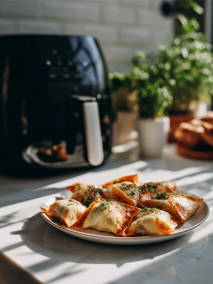 knusprige maultaschen aus dem heißluftfritteuse