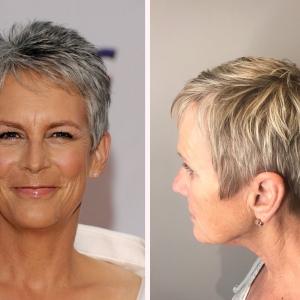 pixie cut wie jamie lee curtis