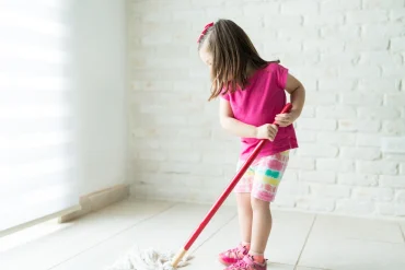 putzen mit kindern lustige spiele