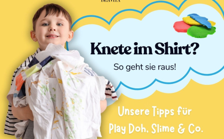 Schonend Knete aus Kleidung entfernen - Tipps für Play Doh, Zauberknete, Hüpfknete und Slime