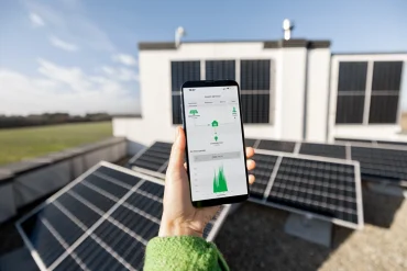 solaranlage überwachen per smartphone app – live daten direkt vom dach