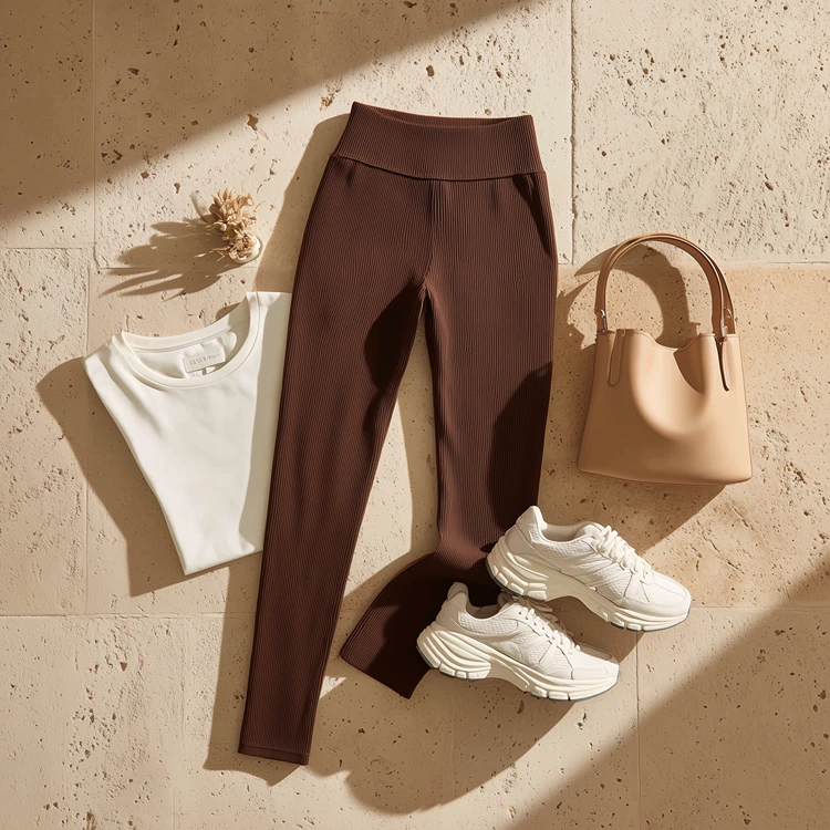 alltag outfit mit leggings