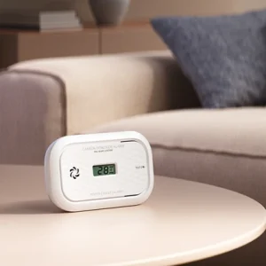 andyssey kohlenmonoxidmelder auf tisch