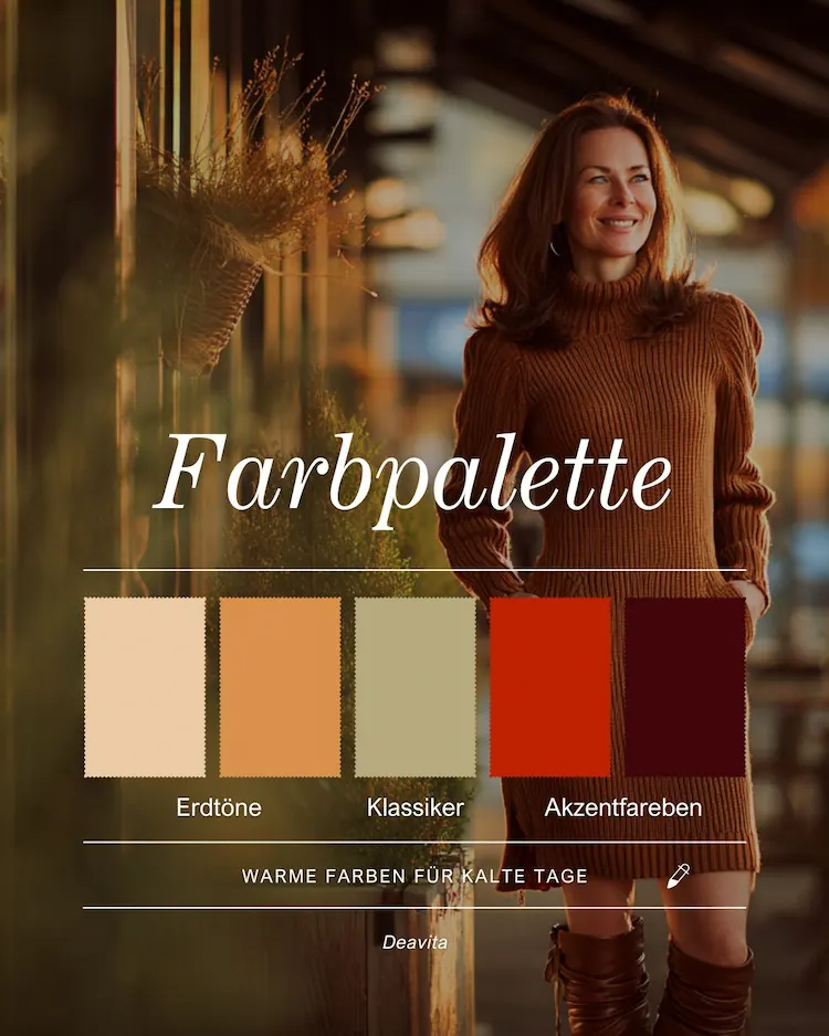 die passende Farbpalette für Herbst und Winter finden