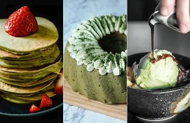 Einfache Rezepte mit Matcha für Gugelhupf, Pancakes, Latte und Eiscreme