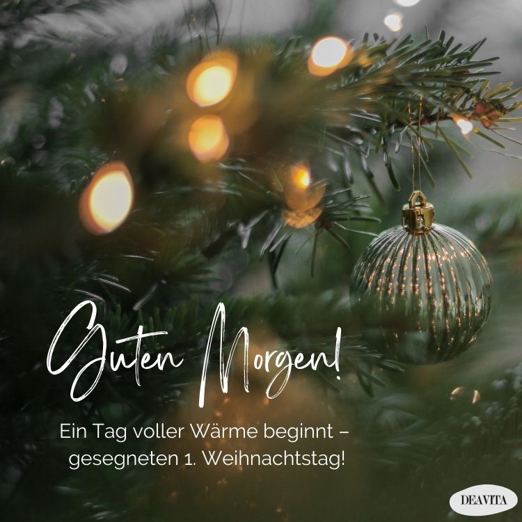 guten morgen frohe weihnachten bilder