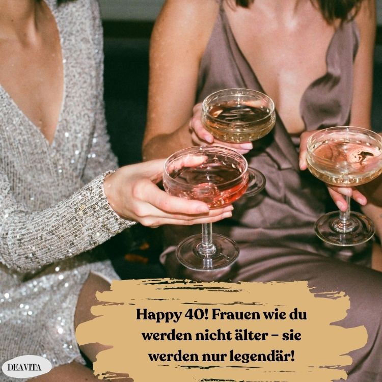 happy 40 lustiger wunsch kostenloses bild