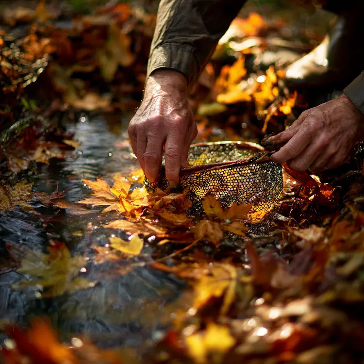 Herbstpflege für den Miniteich Jetzt wird aufgeräumt