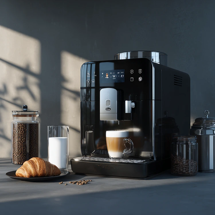 Kaffeevollautomat für die eigene Kaffee-Station in der Küche oder im Wohnzimmer