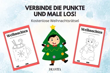 kostenlose weihnachtsrätsel verbinde die punkte und male los