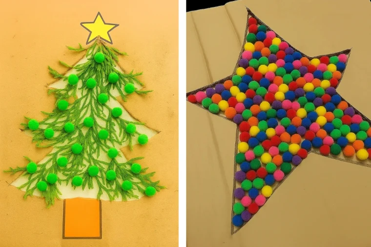 Weihnachtswunder-f-r-Mini-H-nde-Kreative-Klebeband-Ideen-f-r-1-J-hrige-mit-Vorlagen