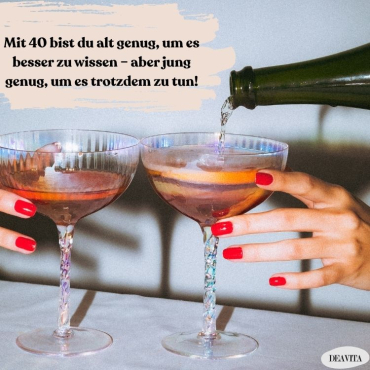 lustiger spruch 40 geburtstag freundin schwester
