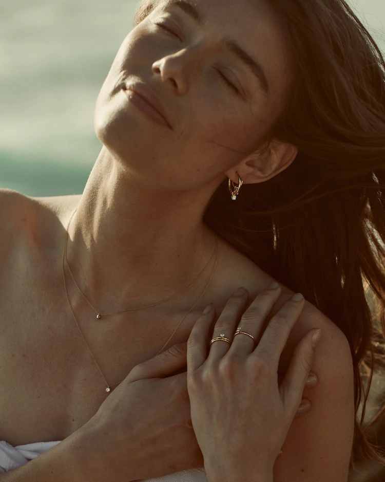 Ohrringe mit Labordiamanten für stilvollen Auftritt