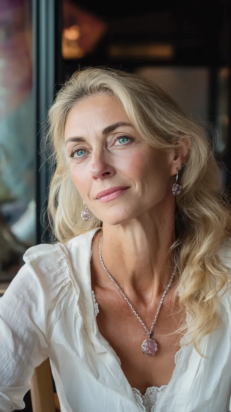 Pearl Blonde für Frauen mit rosigem Teint