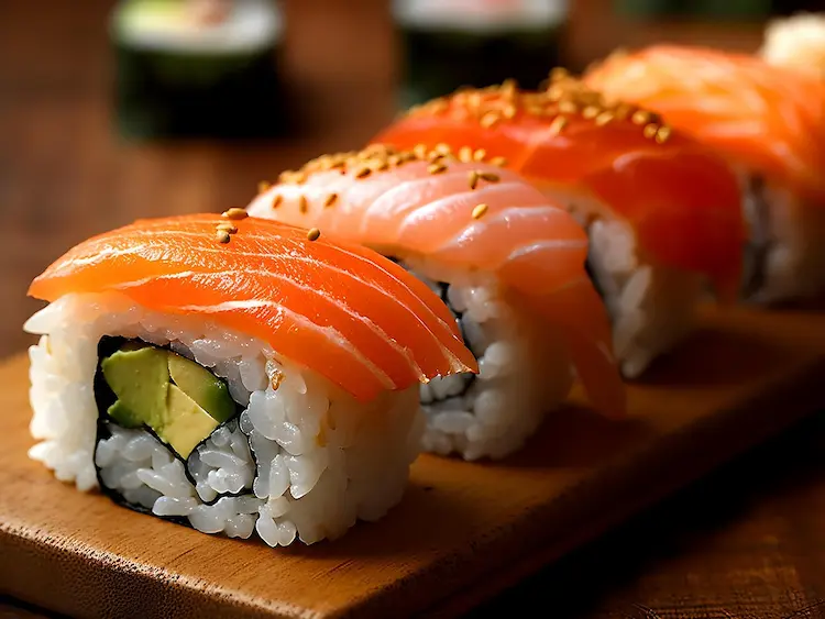 Sushi zu Hause zubereiten verschiedene Arten asiatische Küche 