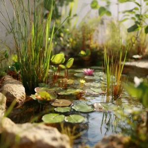 Teichpflanzen im Winter welche bleiben