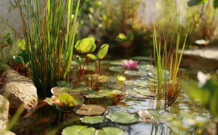 Teichpflanzen im Winter welche bleiben