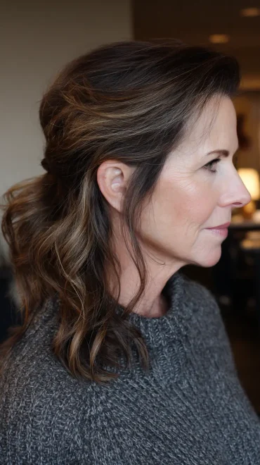 trendige braune Nuancen für Frauen ab 60