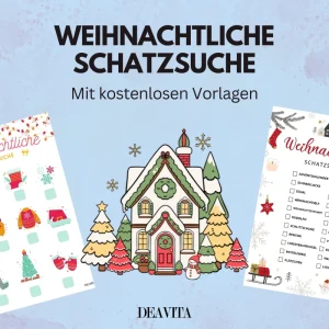 weihnachtliche schatzsuche kostenlose vorlagen