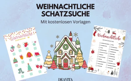 weihnachtliche schatzsuche kostenlose vorlagen