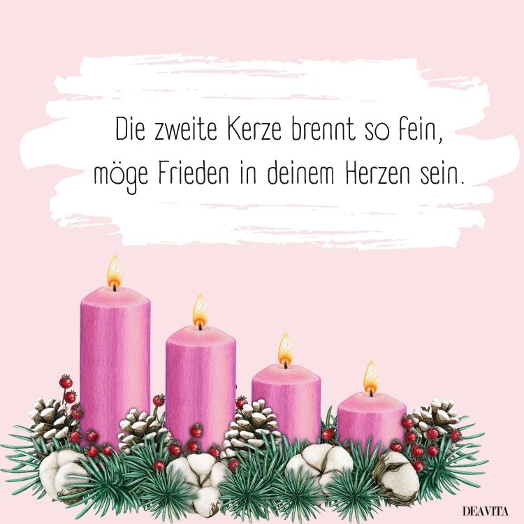 2 advent kostenlose bilder mit sprüchen