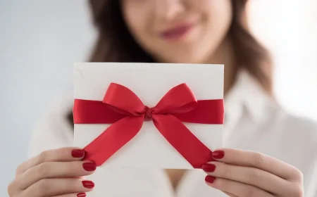 Coupon als Geschenk zu Weihnachten