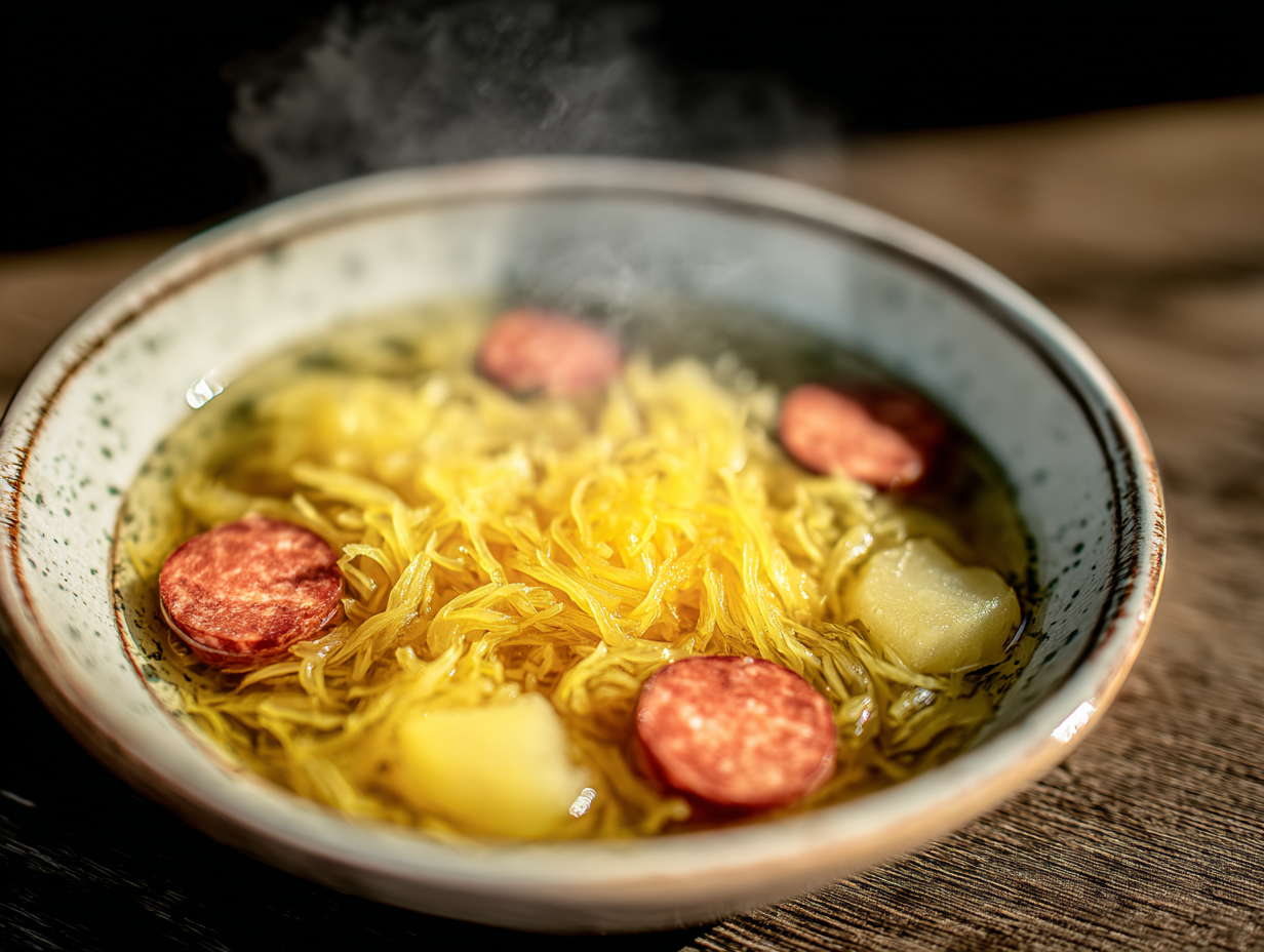 deutsche sauerkrautsuppe – ein winterlicher klassiker mit einer überraschenden geheimnote
