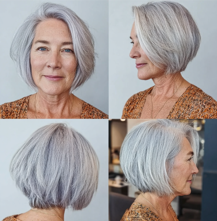 frech frisuren bob kurz stufig hinten