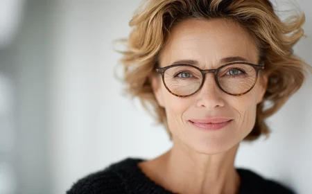 frisuren ab 50 die mit brille perfekt funktionieren