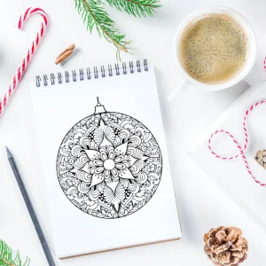 kostenlose mandalas für ruhige tage nach weihnachten