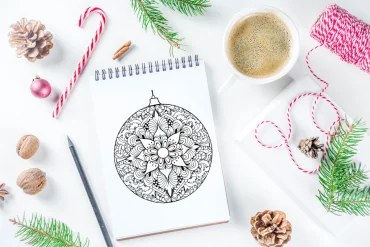 kostenlose mandalas für ruhige tage nach weihnachten