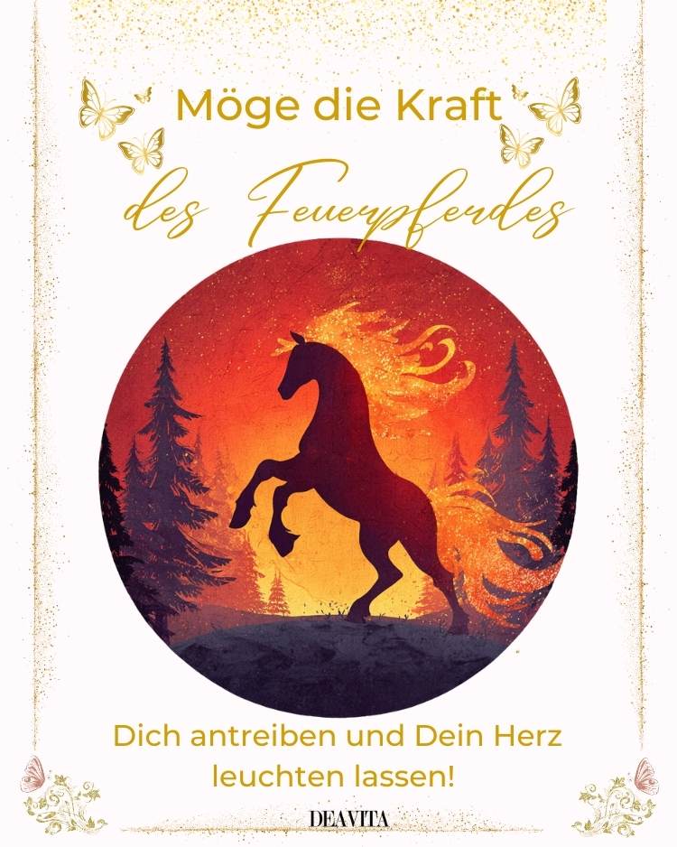 kraftvolle und inspirierende Glückwünsche zum Jahr des Feuerpferdes