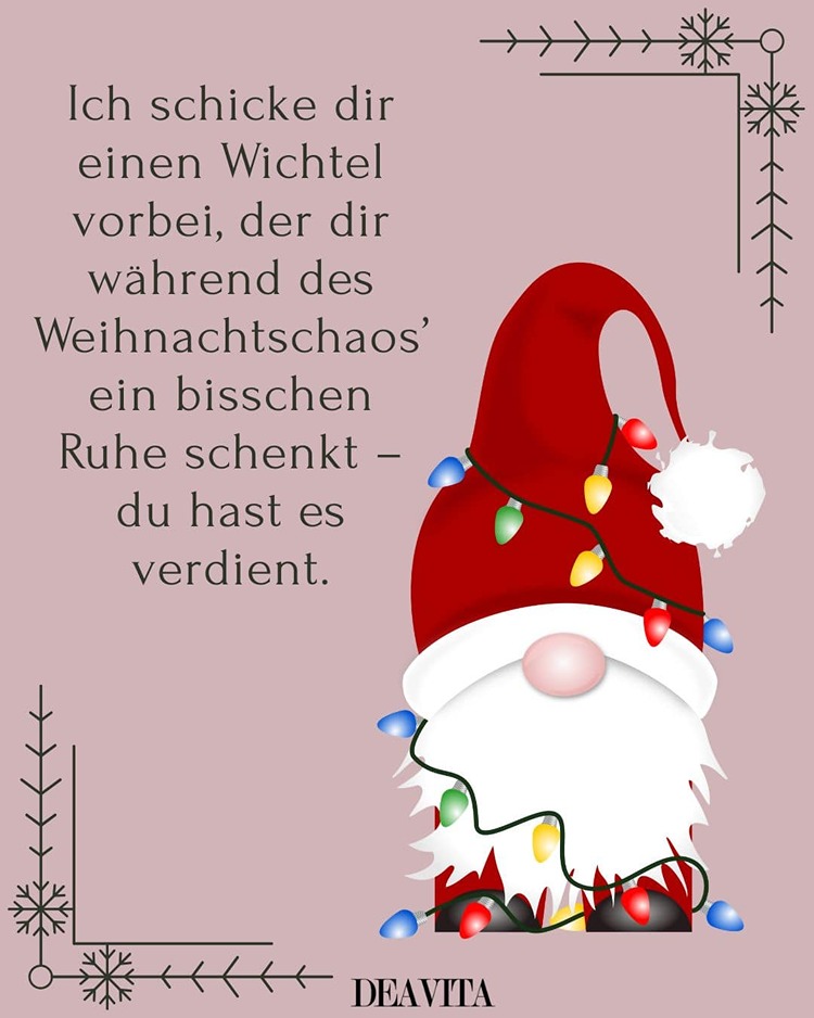 Mit einem Wichtelgruß den Liebsten den Tag versüßen