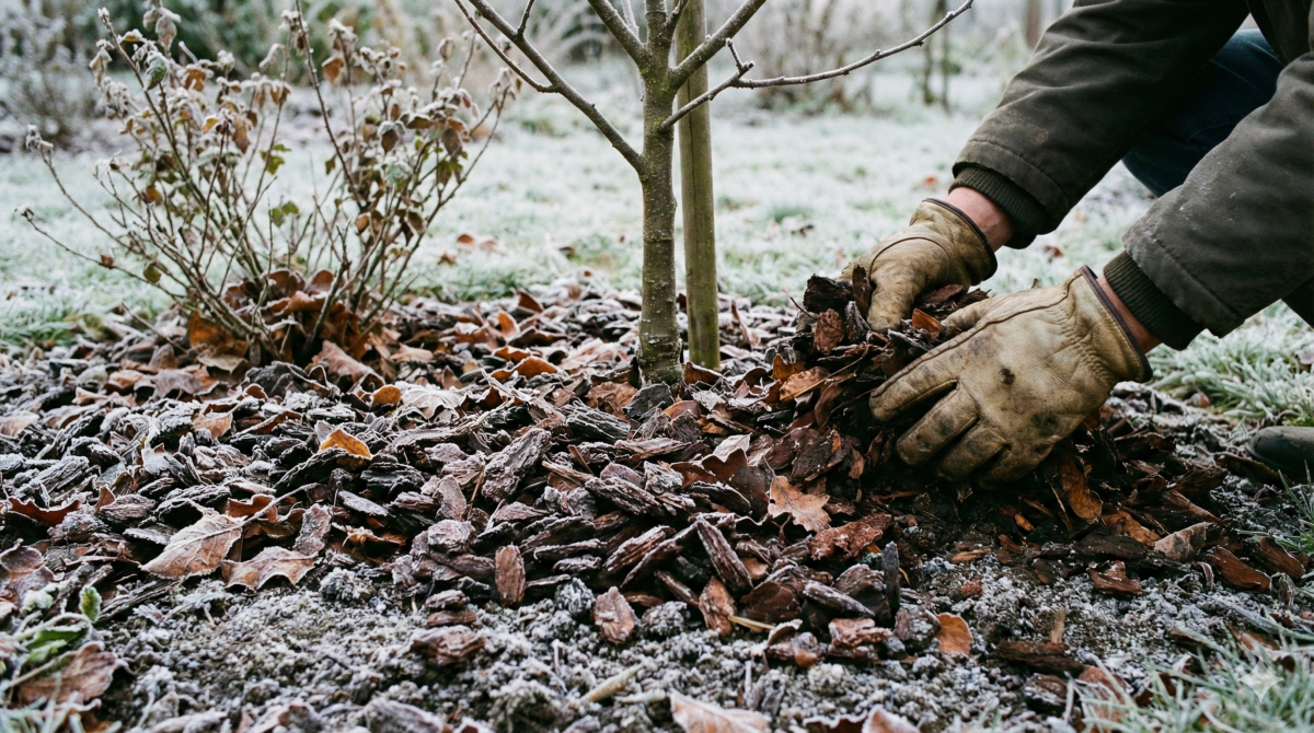 mulchen – die wichtigste schutzmaßnahme im dezember