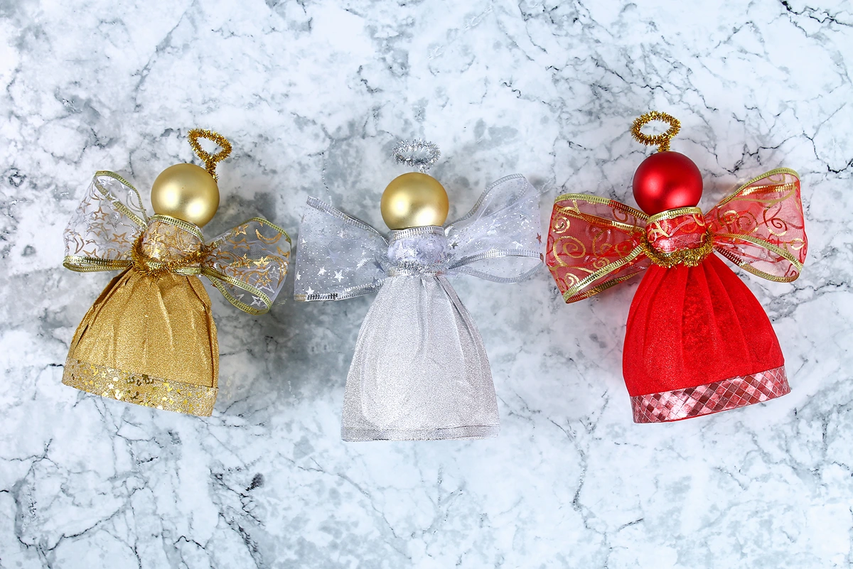 schöne weihnachtsengel aus plastikflaschen