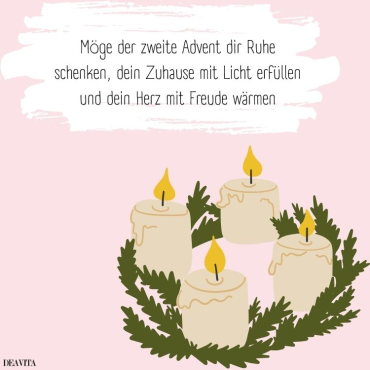 schönen 2 advent sprüche und bilder zum herunterladen