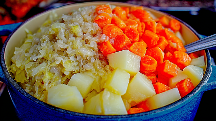 schritt 3 sauerkraut einrühren