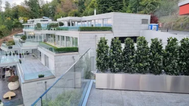 Terrassenbegrünung und Sichtschutz mit Kunstpflanzen