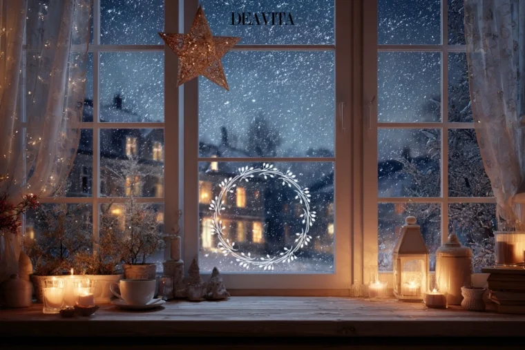 Magie-am-Fenster-So-einfach-erhalten-Sie-einen-Weihnachtskranz-aus-Kreidemarkern