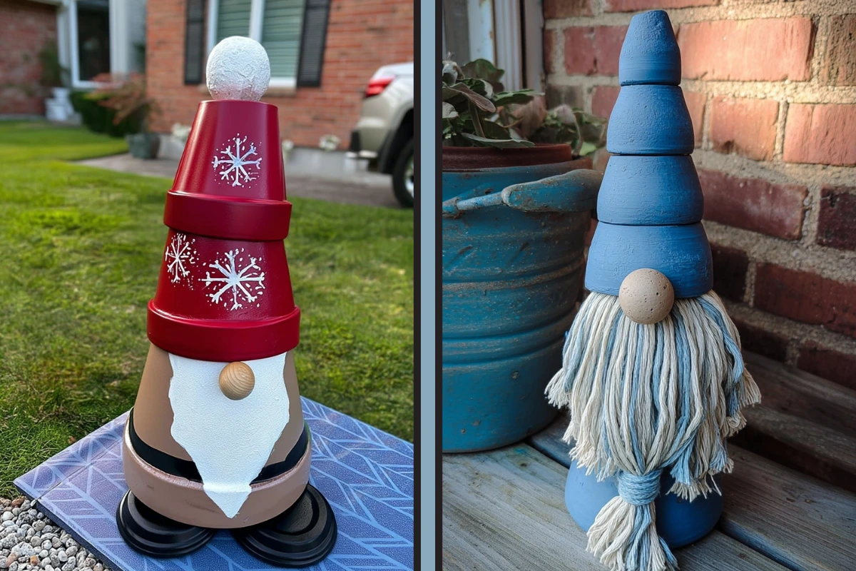 wichtel aus tontöpfen 2 kreative varianten