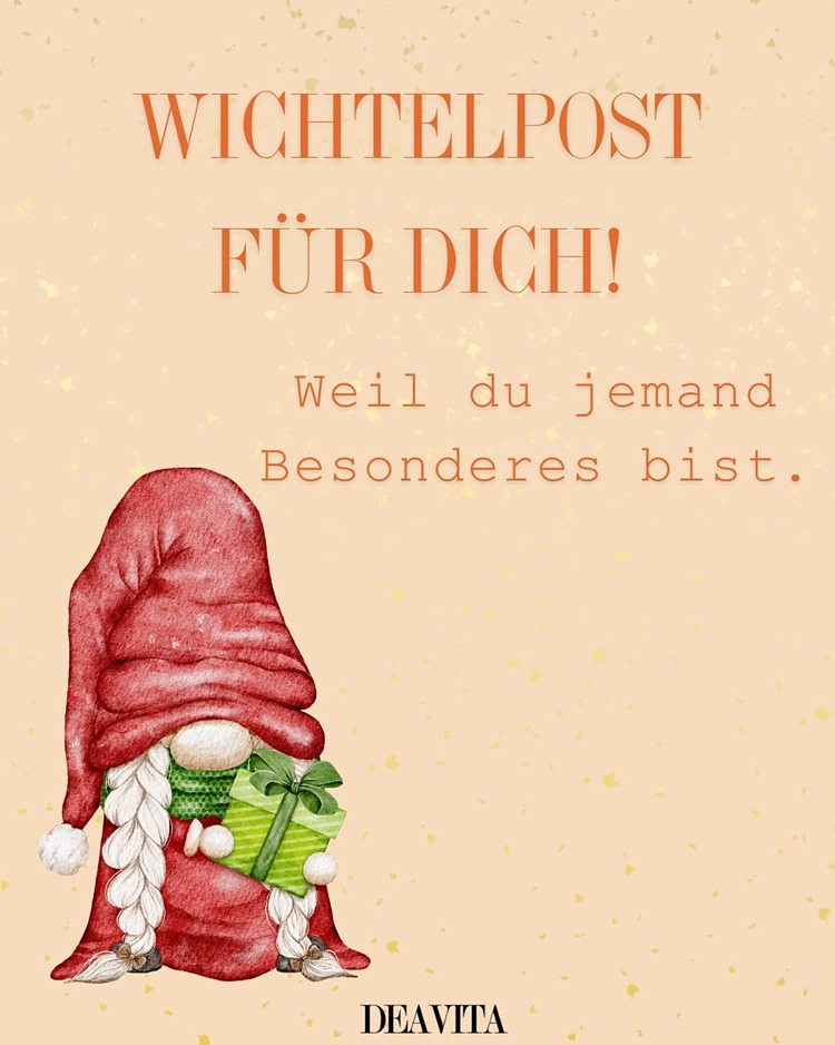 Wichtelpost für dich, weil du jemand Besonderes bist
