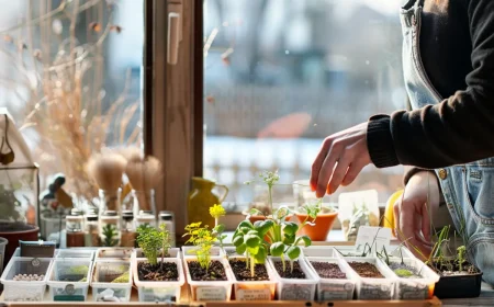 blumen im januar vorziehen