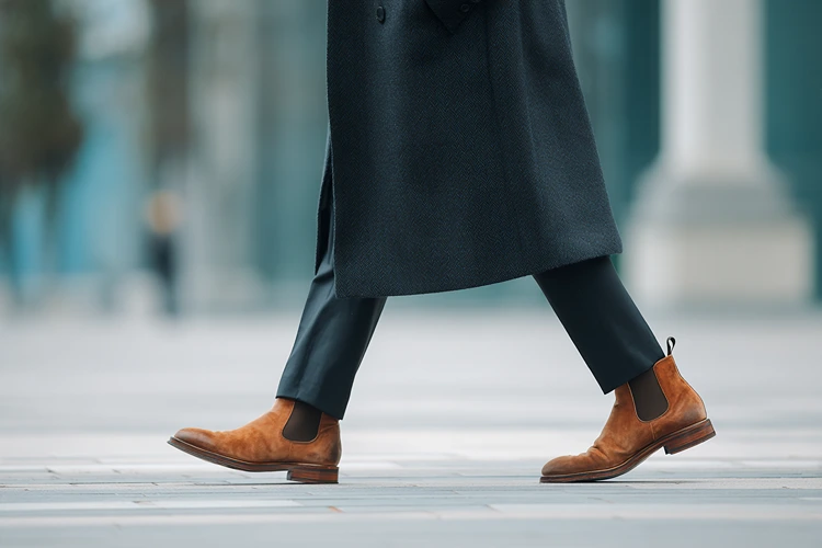 chelsea boots im business look – stilvoll unterwegs im urbanen umfeld