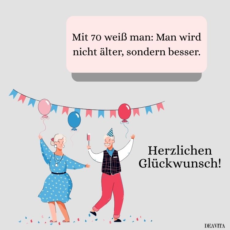 coole sprüche zum 70 geburtstag für mann
