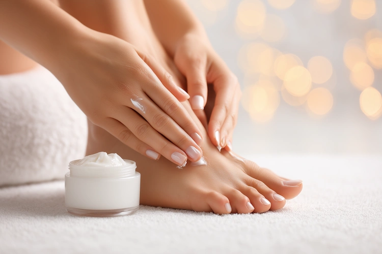 Creme gegen schwitzende füße