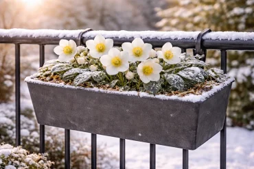 Darf man Christrosen bei Frost gießen oder nicht