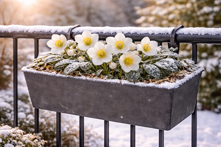 Darf man Christrosen bei Frost gießen oder nicht