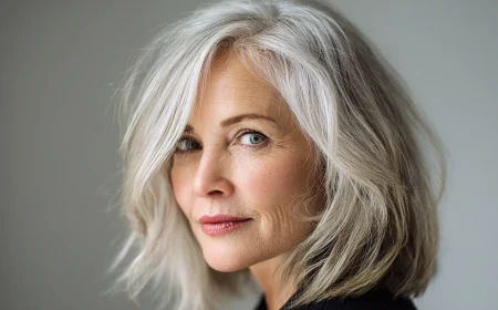 der neue lieblingslook ab 50 halblang ohne pony